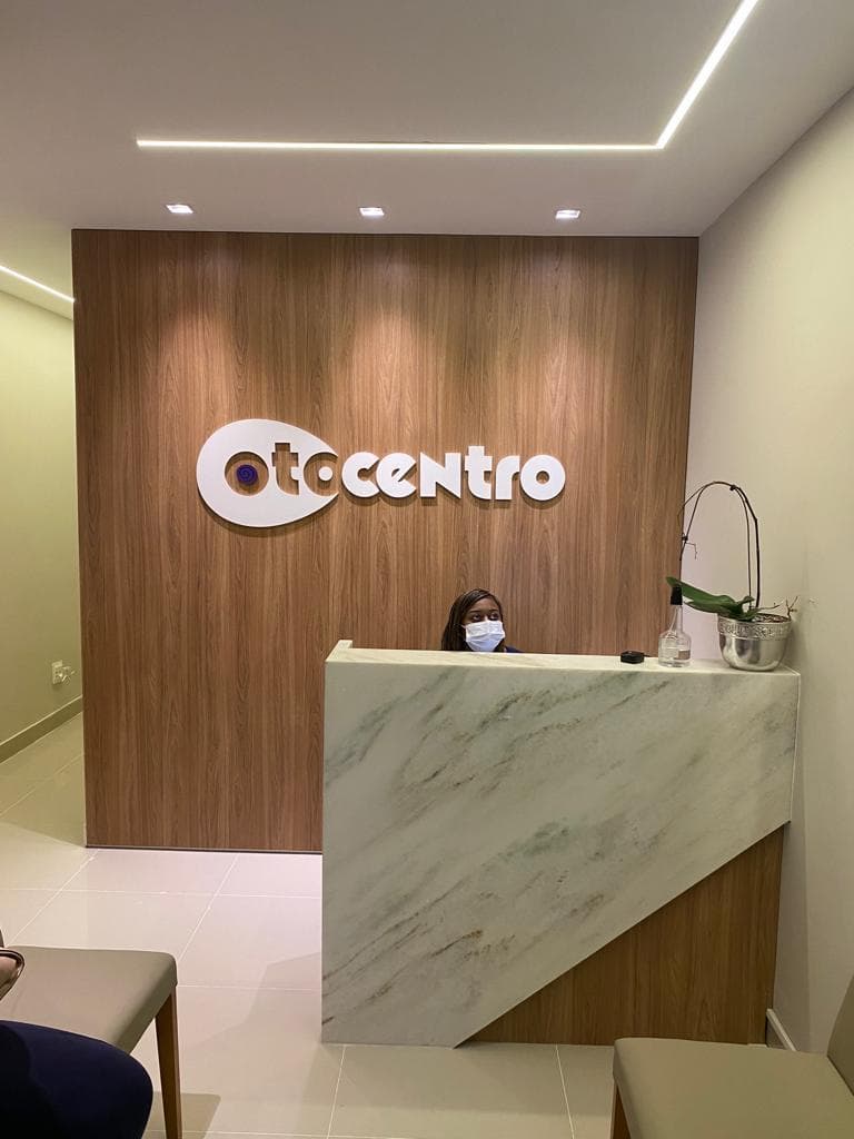 Recepção da Otocentro BA